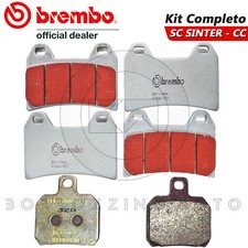 4 PASTIGLIE FRENO BREMBO