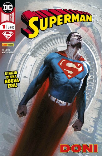 Superman panini metà - panini,