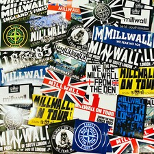 100 adesivi Millwall Ultra