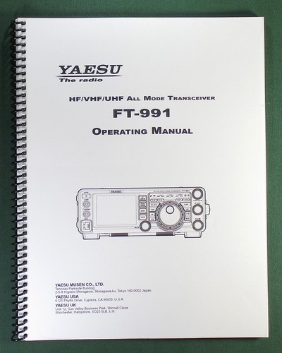 Yaesu 991 manuale - yaesu,