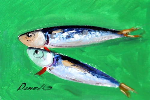 Pesce natura morta - morta, ad