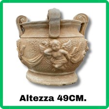 Vaso in cemento pietra