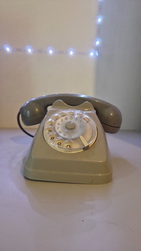 Telefono vintage disco - a,