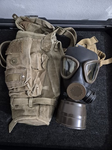 Maschera nbc antigas militare - maschera,