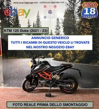 Sono Disponibili Ricambi moto usati scrivi x info KTM 125 Duke 2021  2023
