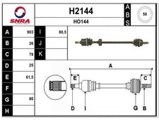 Albero motore MAZDA 323 IV F C