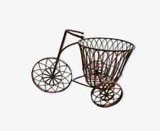 Vaso a Forma Di Bicicletta Ferro Battuto
