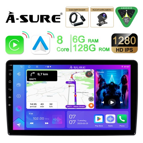 Con dab kam android - 14, carplay