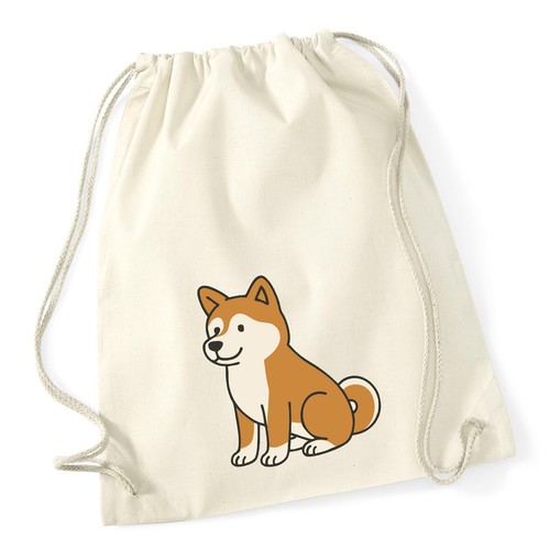 Sacchetto palestra akita inu - palestra,