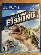 Legendary Fishing - Sony PS4 PlayStation 4, 2018 simulatore di pesca, CIB