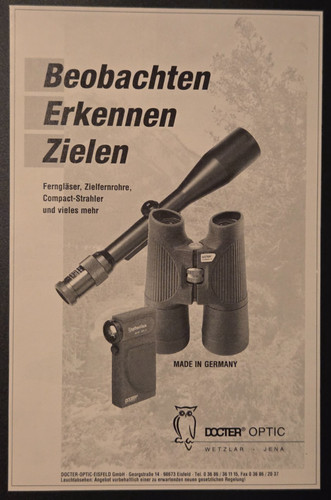 Binocolo docter optic - 15.,