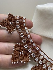 Collana all'uncinetto lavorata