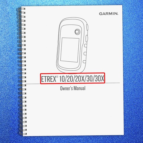Garmin etrex 20x 30 - etrex, 10