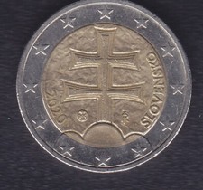 SLOVACCHIA, SLOVENSKO 2020 € 2 SPL DOPPIA CROCE- SPEDIZ GRATIS