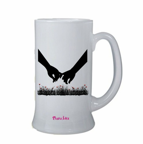 Bicchiere birra vetro disegno - bicchiere,