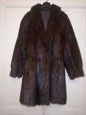 PELLICCIA CASTORINO D'EPOCA ABBIGLIAMENTO VINTAGE