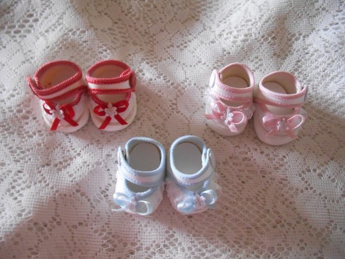 Scarpe bambola bambino 3 4 - bambola,