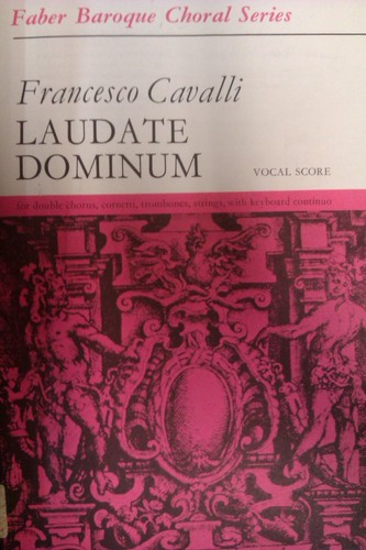 Francasco cavalli laudate - francasco, :