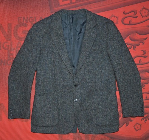 Harris tweed giacca blazer - tweed,