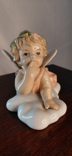 Navel porcellana putto - porcellana/putto, su