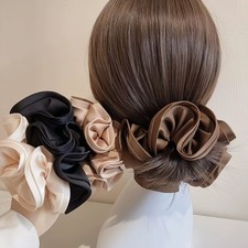 Scrunchies Raso Donna Fiocco
