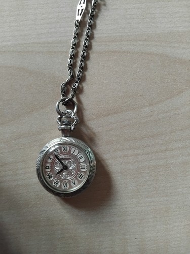 Orologio argento con - orologio, d'argento