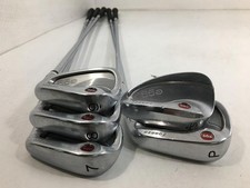 PRGR NUOVO uovo forgiato (2019) set ferro 7-9+Pw+as acciaio morbido Flex-M-40...