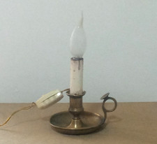 Antico Portacandele in ottone