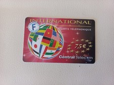 Carta telefonica central - telefonica, "central