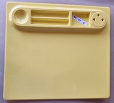 SOTTOMANO SCRITTOIO UFFICIO GIOVANI GIALLO ANNI 80  VINTAGE STOCK OFFERTA (4)