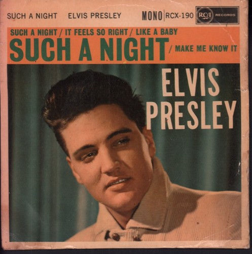 Elvis presley such night - elvis, 7"