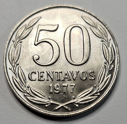 Centavos cile 1977 moneta - centavos,