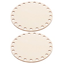 Base rotonda in legno lavorata