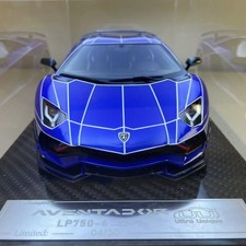 Modellino auto in resina blu