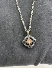 collana Zancan rosa dei venti in oro e diamanti 