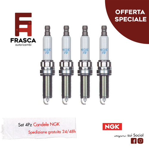 Candele pezzi ngk citroen - 4,
