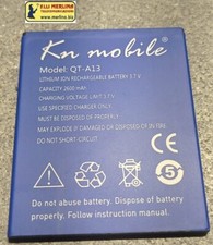 BATTERIA QT A13 KN MOBILE LITIO RICARICABILE 2600mA 3.7V ORIGINALI QT-A13