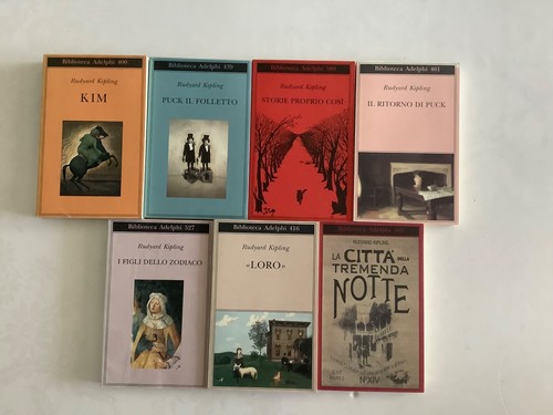 Lotto blocco libri kipling - libri,