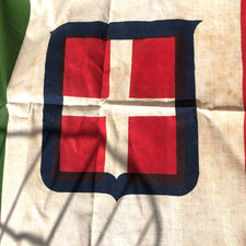 SAVOIA BANDIERA FLAG DIFETTI