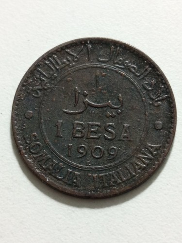 Moneta besa 1909 vittorio - moneta,