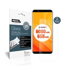 2x Pellicola per Ulefone Power 3 Protettiva Protezione opaco Vetro Flessibile 9H