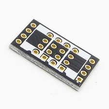 Scheda PCB Dual DIP8 a DIP8