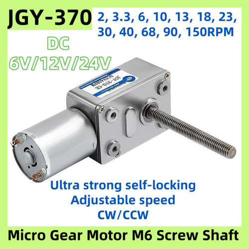 Turbo worm metal gearbox - turbo,
