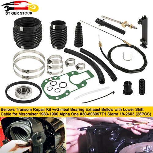 Kit soffietto transom seal con - kit,
