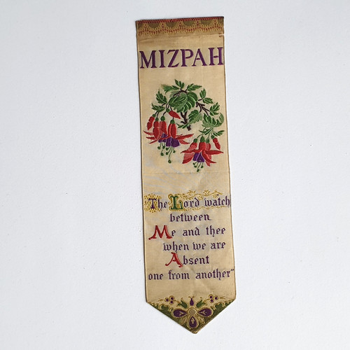 Antique christian bookmark - christian,