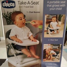 New chicco take seat in - take-a-seat, 3-in-1