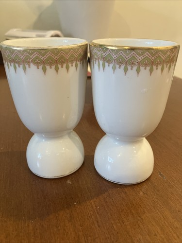 Limoges egg cups - egg, x