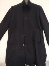 Cappotto MANGO lana collo a imbuto NUOVO taglia L