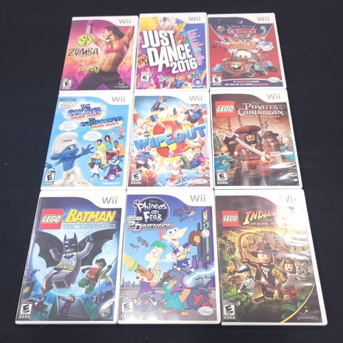 Nintendo wii games - wii, bundle