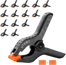 Morsetti a Molla 3.5", 15PCS